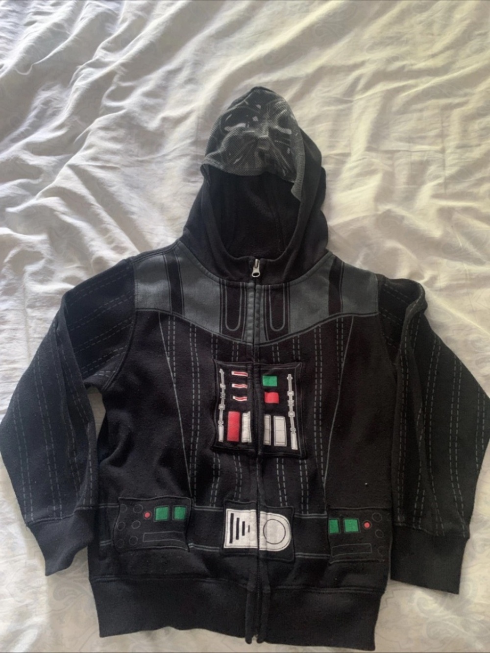 Darth Vader Star Wars boys size 4 hoodie with face mask